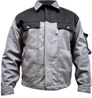 Radna jakna LO-PROTEC sivo/crna 245 g/m² vel. 56, ZLO-PROTGBBJ56