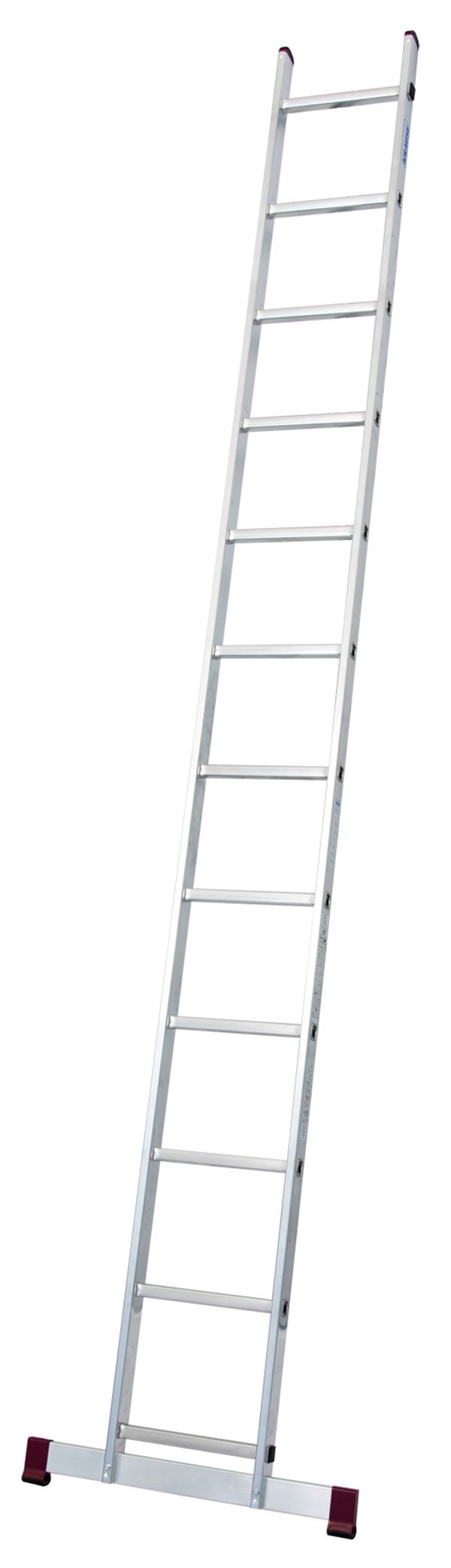 Merdevine za naslanjanje Alu KRAUSE® CORDA® 12 gazišta 3,35m, RV=4,30m,, Z030122