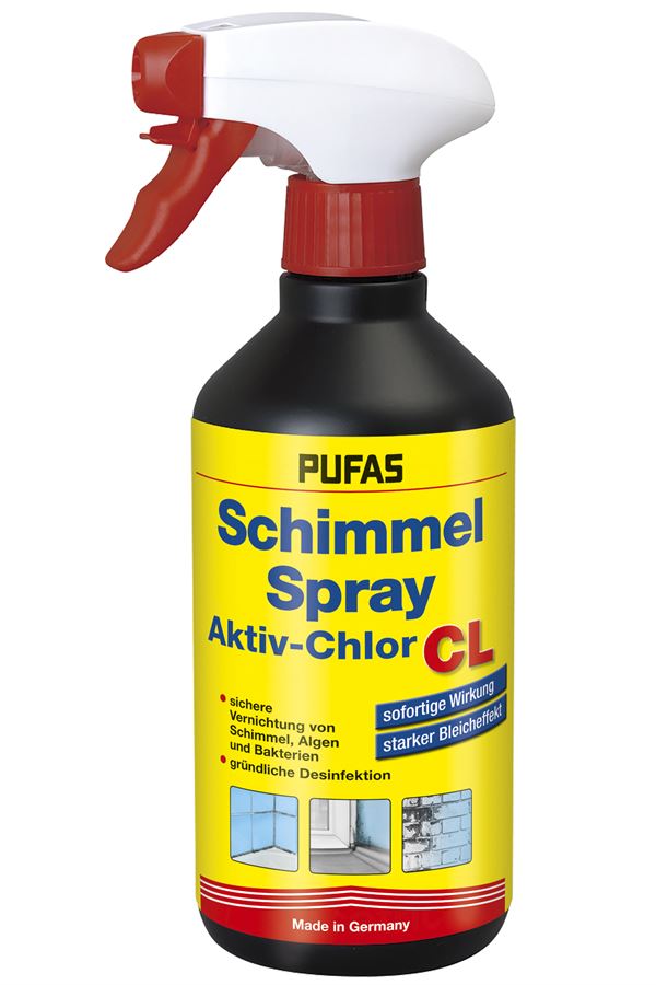 =§= Schimmel-Spray AKTIV-CHLOR CL 500ml chlorhältig VPE12, Z054024