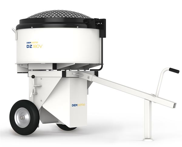 Silna mješalica DIEM DZ 180V mobilna 400 V 7,5 KW izvrtno sito, Z10571