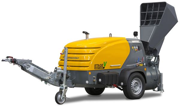 Estrichpumpe PUTZMEISTER MIXOKRET M760 DHB STAGE V GREEN EFFICIENCY Beschicker, Z111675600