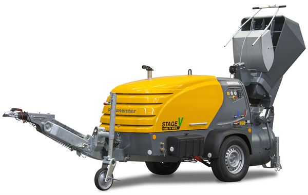 Estrichpumpe PUTZMEISTER MIXOKRET M760 DHBS STAGE V GREEN EFFICIENCY Beschicker+Schrapper, Z111675700