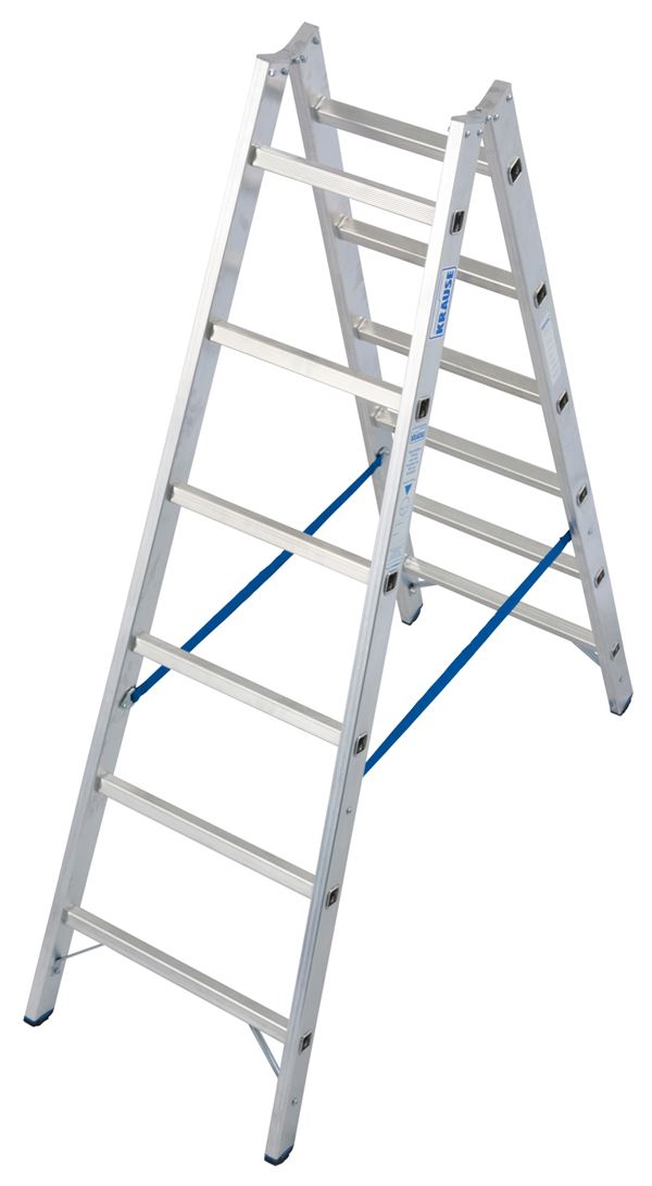 Ljestve dvostruke Alu KRAUSE® STABILO® 2x6 gazišta 1,80m, RV=3,05m, 6,3kg, Z124906