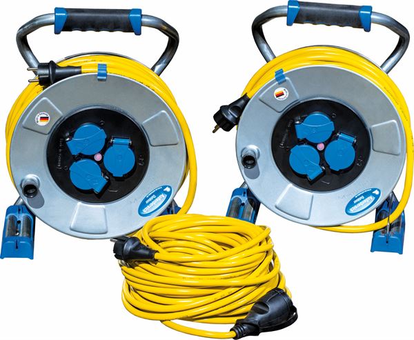 Motalica za kabl metalna/produžni kabl set POWERTEAM 3AT Typ 3G2,5, Z19133