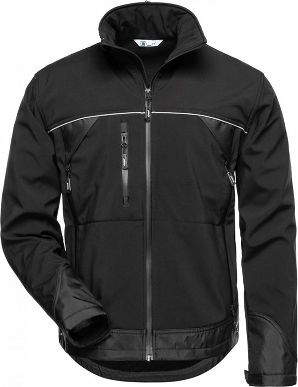 Softshell jakna ALPHA ELYSEE®, crna/crna, vel. XXL, Z20001XXL
