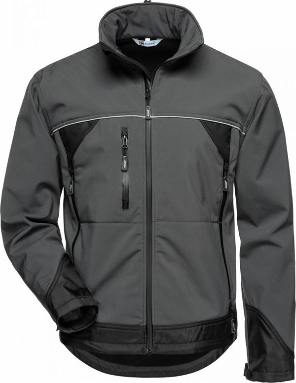 Softshell jakna BETA ELYSEE®, sivo/crna, vel. L, Z20002L