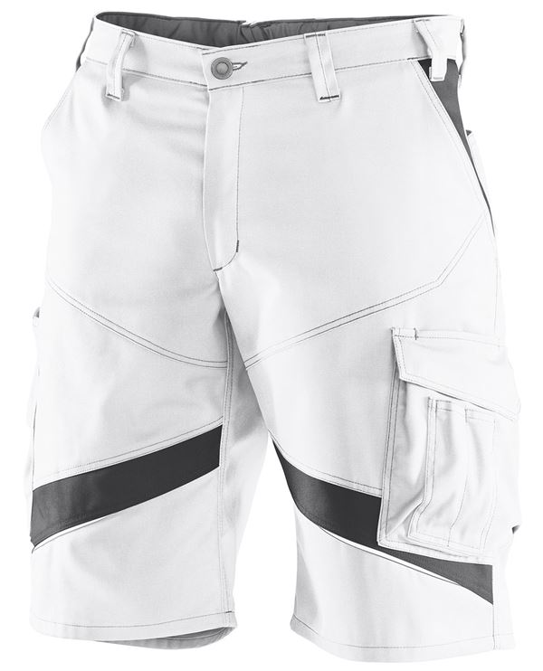 Kratke pantalone KÜBLER ACTIVIQ bele/antracit 270 g/m² vel. 46, Z2450109746
