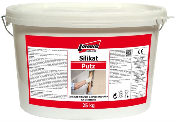 Silikatna žbuka Rille 3,0mm, u boji, potro. 3,6kg/m², 25kg/kanta, 32kanta/pal, Z2530725LO