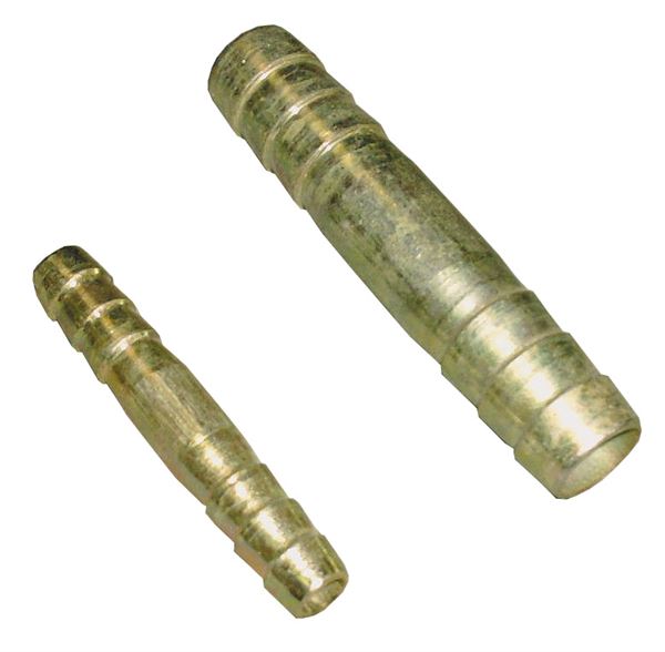 Spojnica za crijevo 13mm (1/2") čelik, pocinčane&žuto kromirane 80mm, Z31513