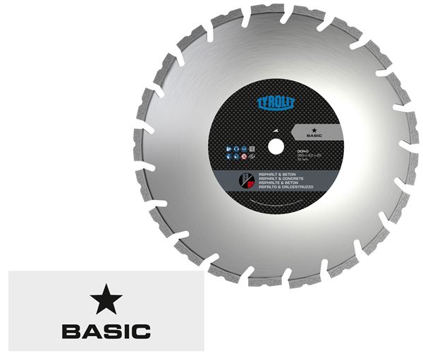 Dia rezna ploča asfalt + svježi beton C7SW 350x3,2x25,4mm DCA+C TYROLIT, Z34500104