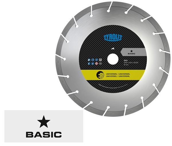 Dia rezna ploča C73 230x2,6x22,23mm DCU TYROLIT, Z34501447