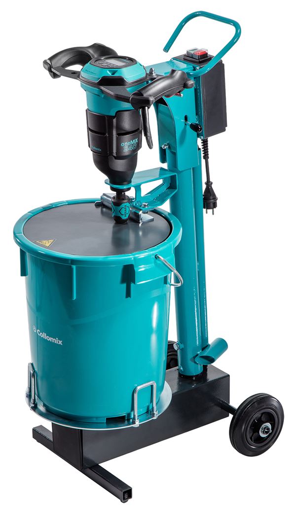 Mješalica COLLOMIX oneMIX 340 1,8kW/230V/50Hz uklj. kanta, mješači oneMM, Z370600