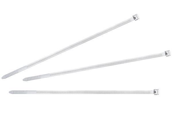 Vezica za kablove PVC UBN 3,6x300 transparentna-100kom/pak VP100, Z37490