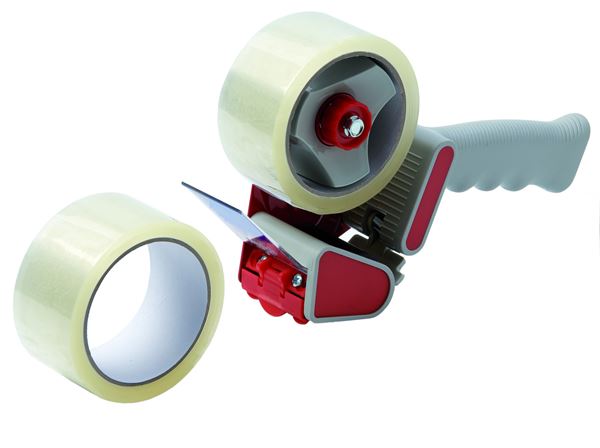 Aparat za odmatanje BOX TEC 48mm x 50m, s 2 PP zaštitne trake, Z44991