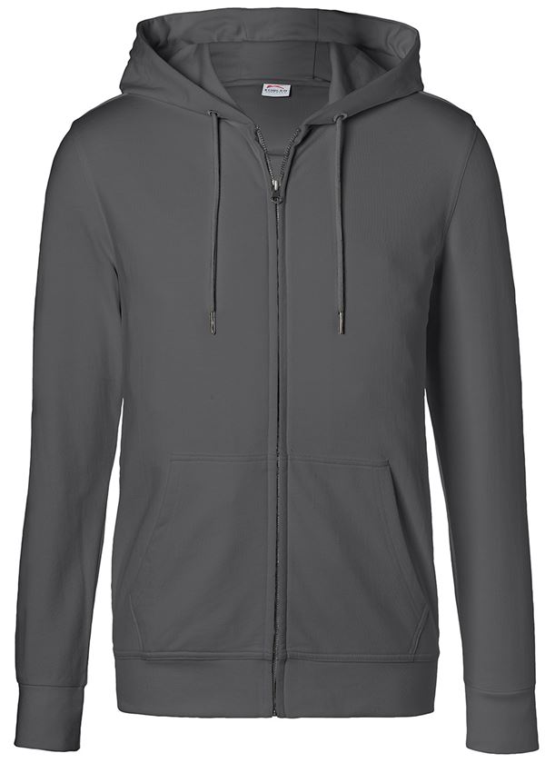 Jakna s kapuljačom KÜBLER SHIRTS antracit vel. M, Z502297M