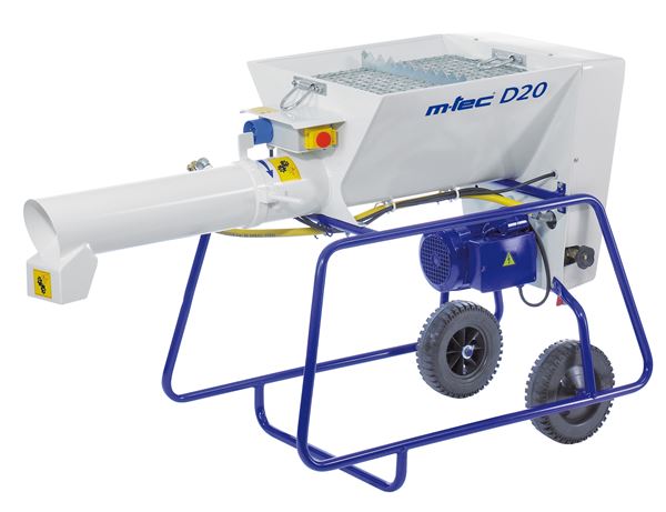 Protočni mješač D20-II-BM 400V 50Hz 3-fazni 2,2kW s mješačem za estrih M-TEC, Z562135