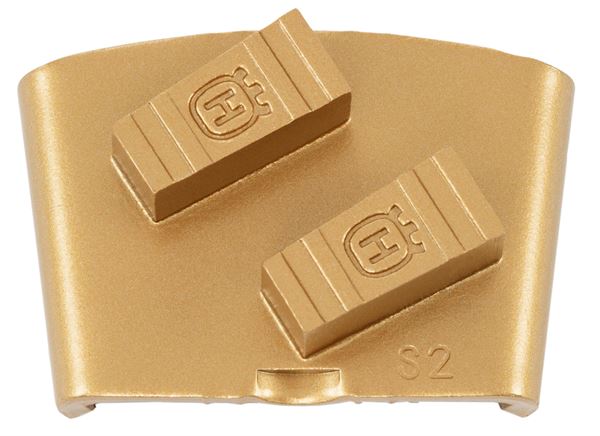 Diamantsegment HUSQVARNA EZ S 2 gold Körnung 25 Doppelsteg für PG 280/450, PG 5 VPE3, Z598882002