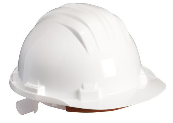 Zaštitni šlem WHITESTAR beli, 6-oslonih tačaka375g, 56Stk/Kart, Z5RG-W