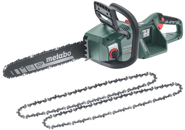 Aku lančana pila METABO MS 36-18 LTX BL 40 2x18V LiHD s 2 lanca bez baterije, Z601613850