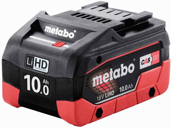 =80= Akku METABO 18V 10,0Ah LiHD CAS für div. 18V LiHD CAS Akkugeräte, Z625549000