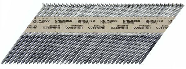 Streifennägel TJEP GR 31/90, 3,1x90mm, 34°, D-Kopf, Rille/blank, 3000Stk/Kart, Z834390