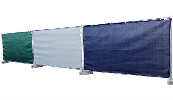 Građevinska zaštitna mreža bez tiska crna RAL 9005 340x173cm AIRMESH 130g, ZAIRMESH130SCHWA