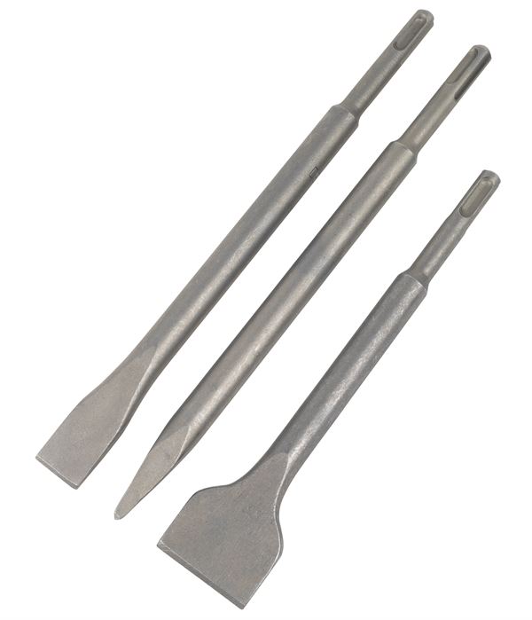 Spitz- und Flachmeißel-SET DEWALT® SDS-Plus 3tlg., ZDT60330-QZ