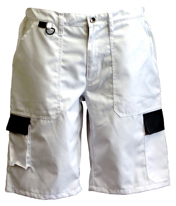 Kratke pantalone LO-PROTEC belo/sive 245 g/m² vel. 54, ZLO-PROTEC-AS54