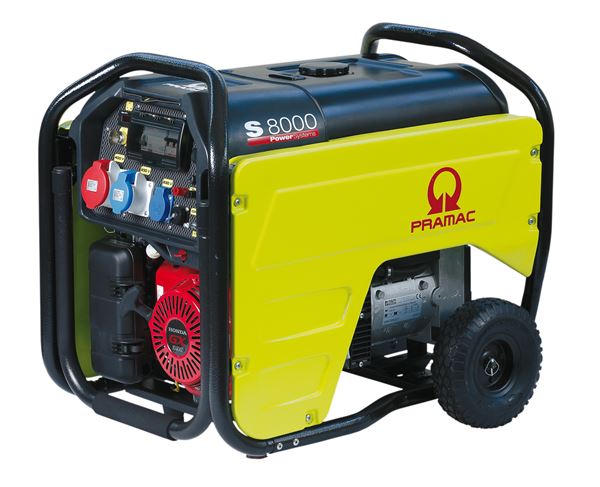 Benzinski strujni agregat PRAMAC S 8000 THB, 7,0kVA/400-230V, ZS8000THB