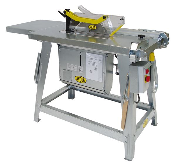 Baukreissäge AVOLA TZH 350 230V 2,2kW 50Hz inkl. HM-Sägeblatt 350mm, höhenverstellbar, ZTZH350